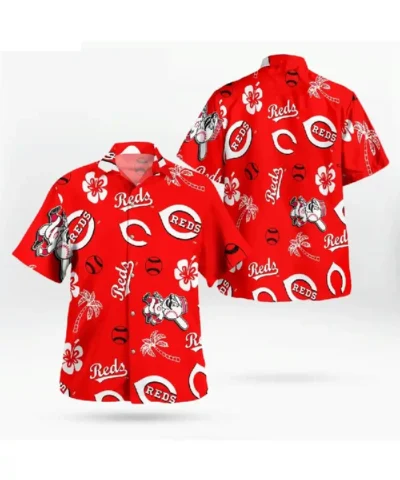 Cincinnati Reds Hawaiian Shirt Style 1