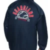 Cleveland Guardians Logo Coaches Navy Jacket