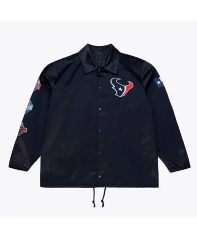 Coaches Houston Texans Navy Jacket
