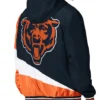 Color Block Chicago Bears Midweight Full-Zip Hooded Jacket