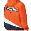 Color Block Denver Broncos Midweight Full-Zip Hooded Jacket