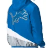 Color Block Detroit Lions Midweight Full-Zip Hooded Jacket