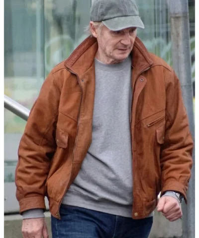 Danny 4 Kids Walk Into a Bank Leather Jacket