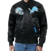 Detroit Lions City Arch Black Satin Jacket