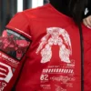 Dogfight Sengoku Edition Anime Techwear Bomber Jacket with Back Printed Design