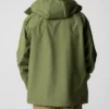 Finisterre Skybird Waterproof Navy and Green Hooded Jacket