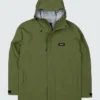 Finisterre Skybird Waterproof Navy and Green Jacket