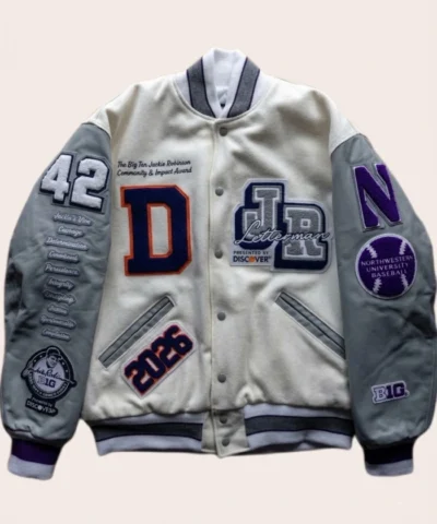 Franck Kepnang Jackie Robinson Letterman Jacket