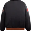 Get Kith x NFL Bengals Black Satin Bomber Jacket