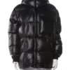 Get Moncler × Fragment Design Black Puffer Jacket