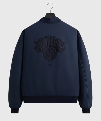 Giorgio Armani x Kith New York Knicks 2026 Navy Jacket
