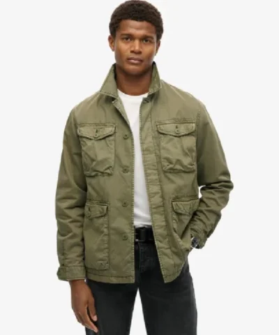 Green Army Jacket
