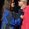 Hailey Bieber Coachella 2026 Vintage Blue Jacket