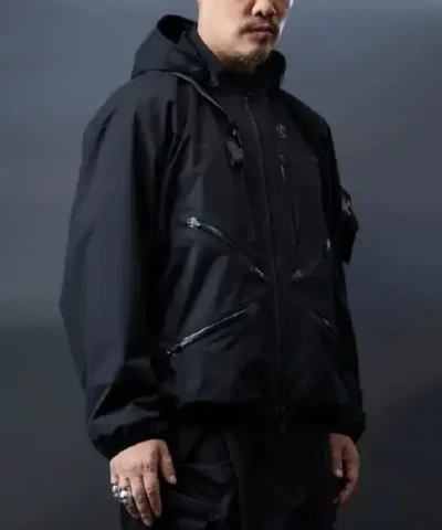 Alternative view of Hideo Kojima Acronym Death Stranding 2 Drawbridge Jacket