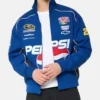 Hollister Pepsi NASCAR Blue Racing Jacket 