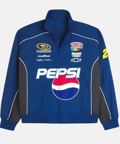 Hollister Pepsi NASCAR Graphic Blue Jacket 