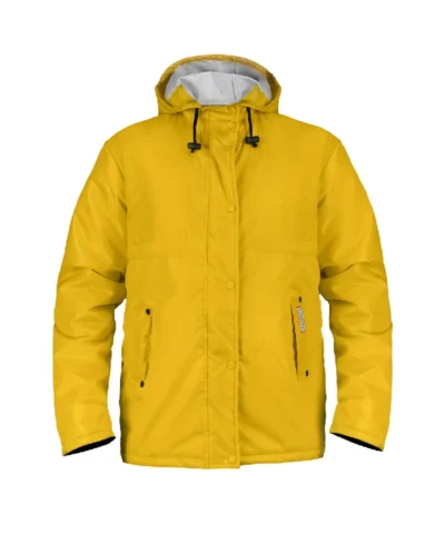 Hunter Lightweight Yellow Rain Jacket
