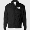 ICE Border Patrol US Immigration Windbreaker Black Jacket