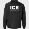 Ice Immigration Black Jacket