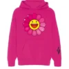 J Balvin x Takashi Murakami Flower Pink Hoodie