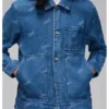 Jordan Flight Heritage Blue Denim Jacket