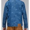 Jordan Flight Heritage Blue Denim Jacket For Sale