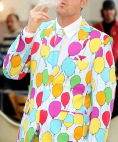 Jury Duty Presents Company Retreat Anthony 2026 Norman Print Blazer