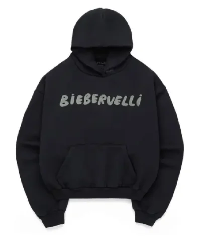 Justin Bieber Skylrk Spot Black Hoodie For Men and Women 
