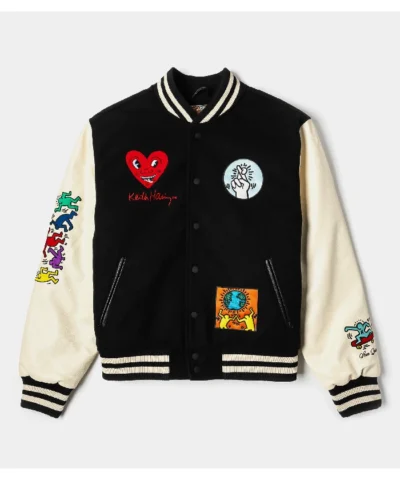 Keith Haring X SP Varsity Jacket