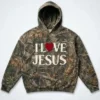 Lamar Jackson I Love Jesus Camo Pullover Hoodie