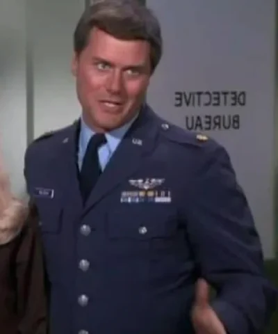 Larry Hagman I Dream of Jeannie Major Tony Nelson Costume Suit Air Force Uniform For Halloween