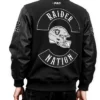 Las Vegas Raiders Born For Sport Full-Snap Varsity Jacket
