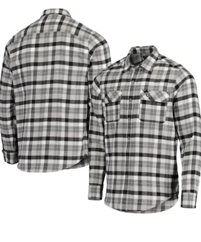 Las Vegas Raiders Flannel Shirt