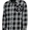 Las Vegas Raiders Flannel Shirt For Men and Women