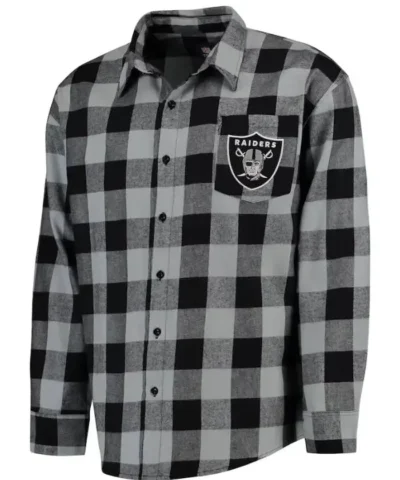 Las Vegas Raiders Flannel Shirt For Men and Women