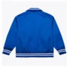 Los Angeles Dodgers 1976 Dugout Bomber Full-Zip Royal Jacket