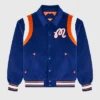 Malbon x Knicks The Garden Varsity Jacket