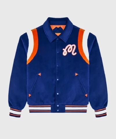 Malbon x Knicks The Garden Varsity Jacket