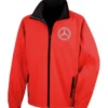 Mercedes Benz Signature Club Softshell Red Jacket For Men and Women