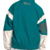 Miami Dolphins The Gust Aqua Full-Zip Hooded Jacket