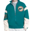 Miami Dolphins The Gust Aqua Full-Zip Hoodie