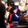Michael Jackson WB Wool with Leather Sleeve Varsity Jacket