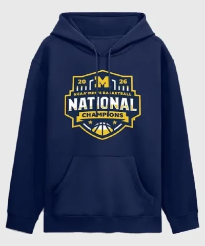 Michigan Wolverines Basketball National Champions Hoodie
