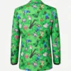 Minecraft Print Green Suit For Men and Women