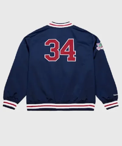 Minnesota Twins Kirby Puckett Player Satin Full Snap Jacket 