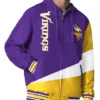 Minnesota Vikings Color Block Hooded Jacket