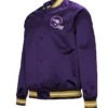Minnesota Vikings Double Down Purple Satin Jacket