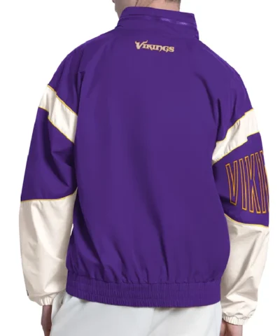 Minnesota Vikings The Gust Purple Full-Zip Hooded Jacket