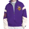Minnesota Vikings The Gust Purple Full-Zip Hoodie