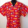 NFL Jackson Kansas City Chiefs Scrubs